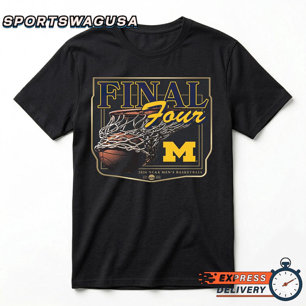 Michigan Wolverines Oscar Goodman 5 Final Four T-Shirt