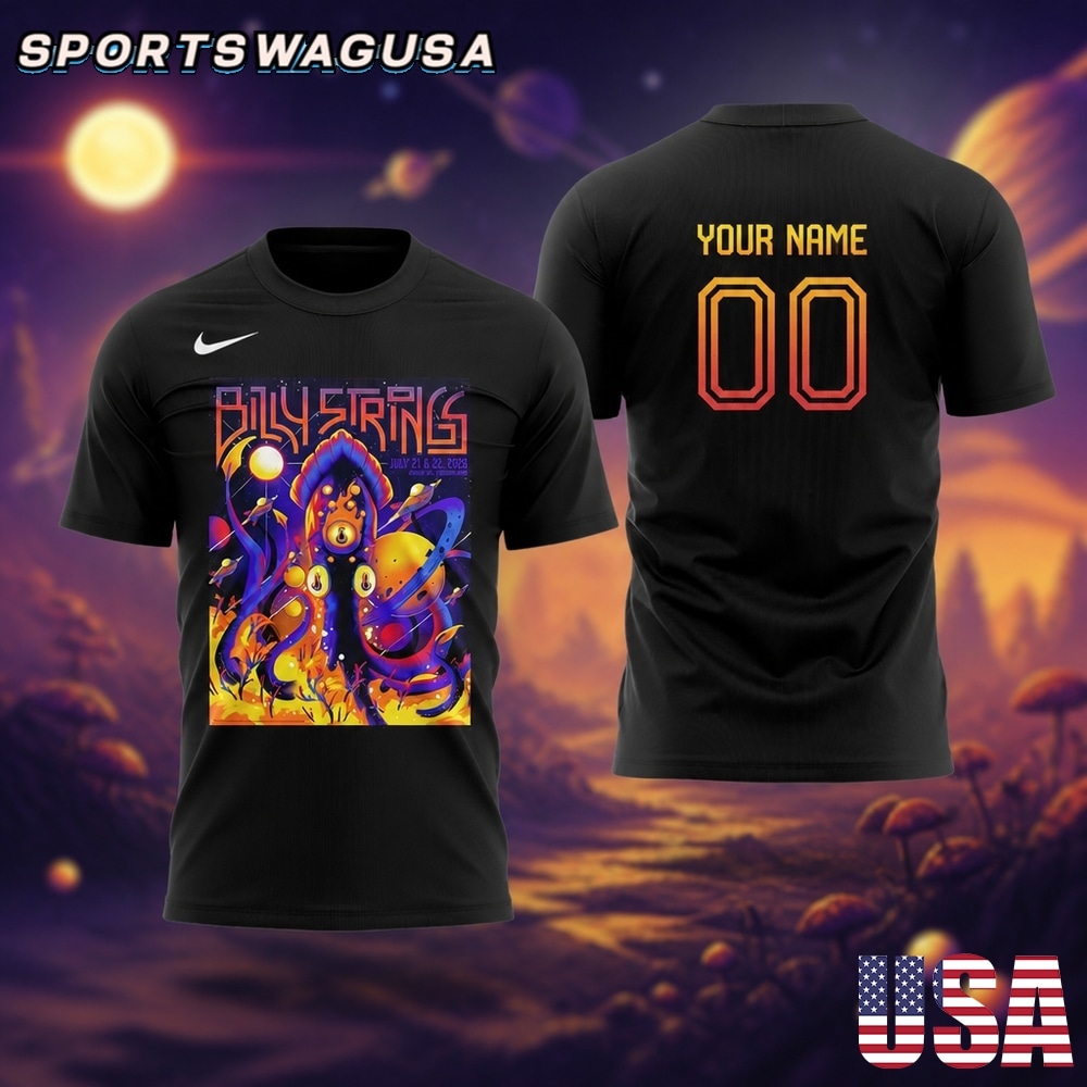 Billy Strings 2026 Personalized Custom Name 00 Psychedelic T Shirt