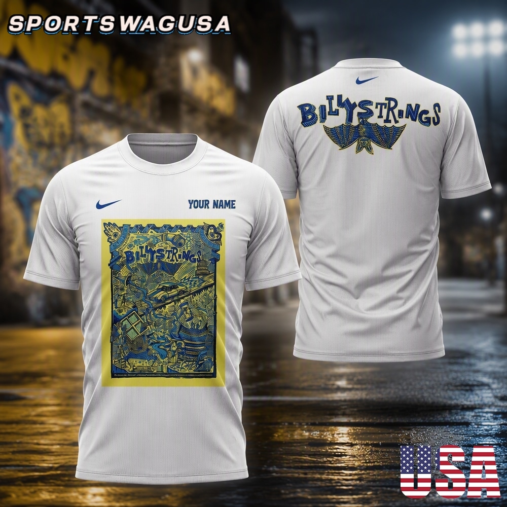 Billy Strings 2026 Tour T Shirt, Concert Tee, Bluegrass Music Shirt, Graphic Tee