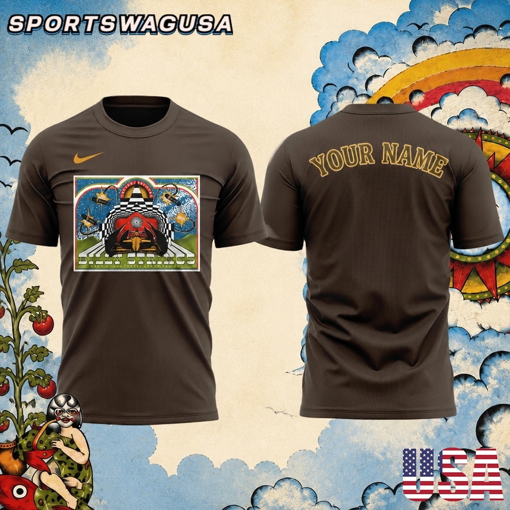 Billy Strings 2026 Tour T Shirt, Country Music Band Shirt, Unisex Tee
