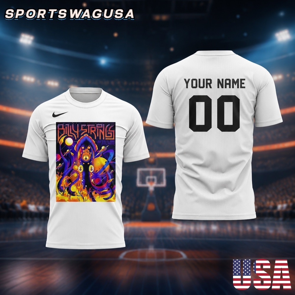 Billy Strings 2026 Tour T Shirt, Country Music Basketball Shirt