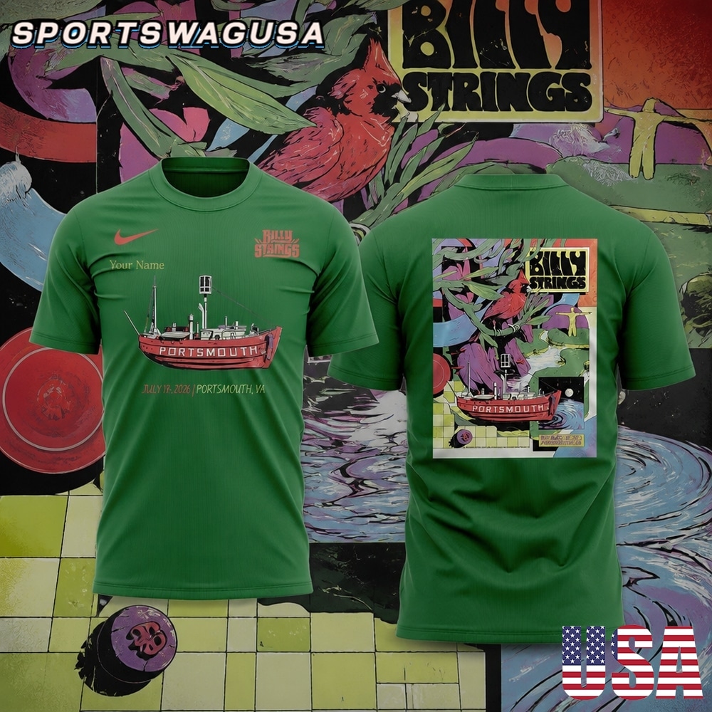 Billy Strings 2026 Tour T Shirt, Country Music Concert Shirt, Music Fan Tee