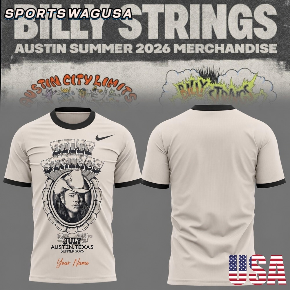 Billy Strings Austin Summer 2026 Merchandise T Shirt, Country Music Shirt