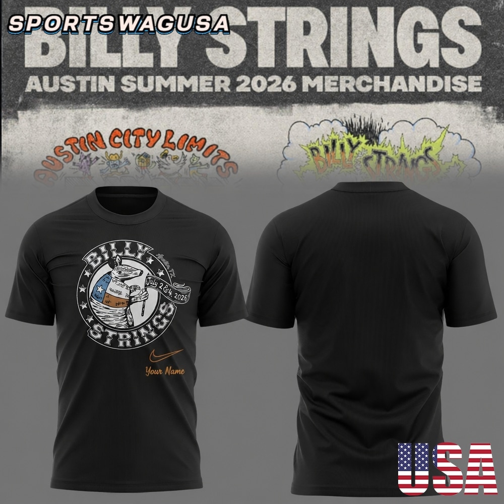 Billy Strings Austin Summer 2026 Merchandise T Shirt, Country Music Shirt, Fan Shirt