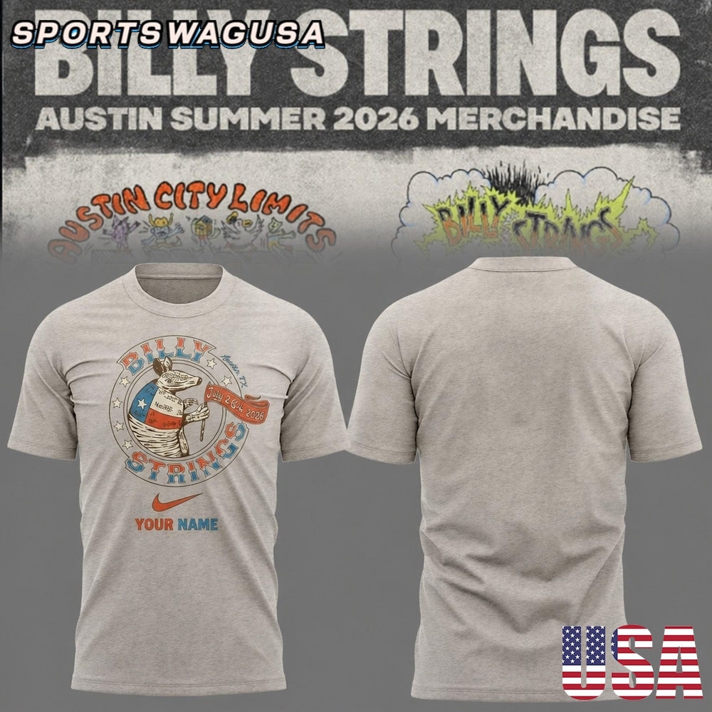 Billy Strings Austin Summer 2026 Merchandise T Shirt, Country Music Shirt, Graphic Tee