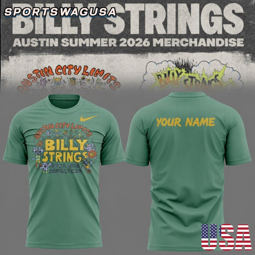 Billy Strings Austin Summer 2026 Tour T Shirt, Country Music Shirt