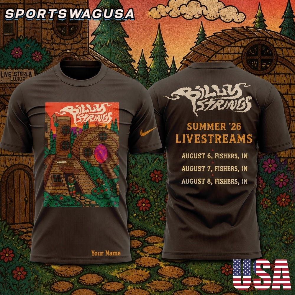 Billy Strings Summer 2026 Livestream T Shirt, Country Music Shirt