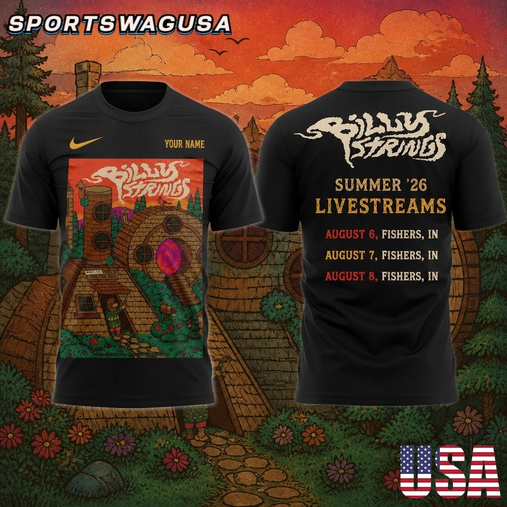 Billy Strings Summer 2026 Livestream T Shirt, Country Music Shirt, Graphic Tee
