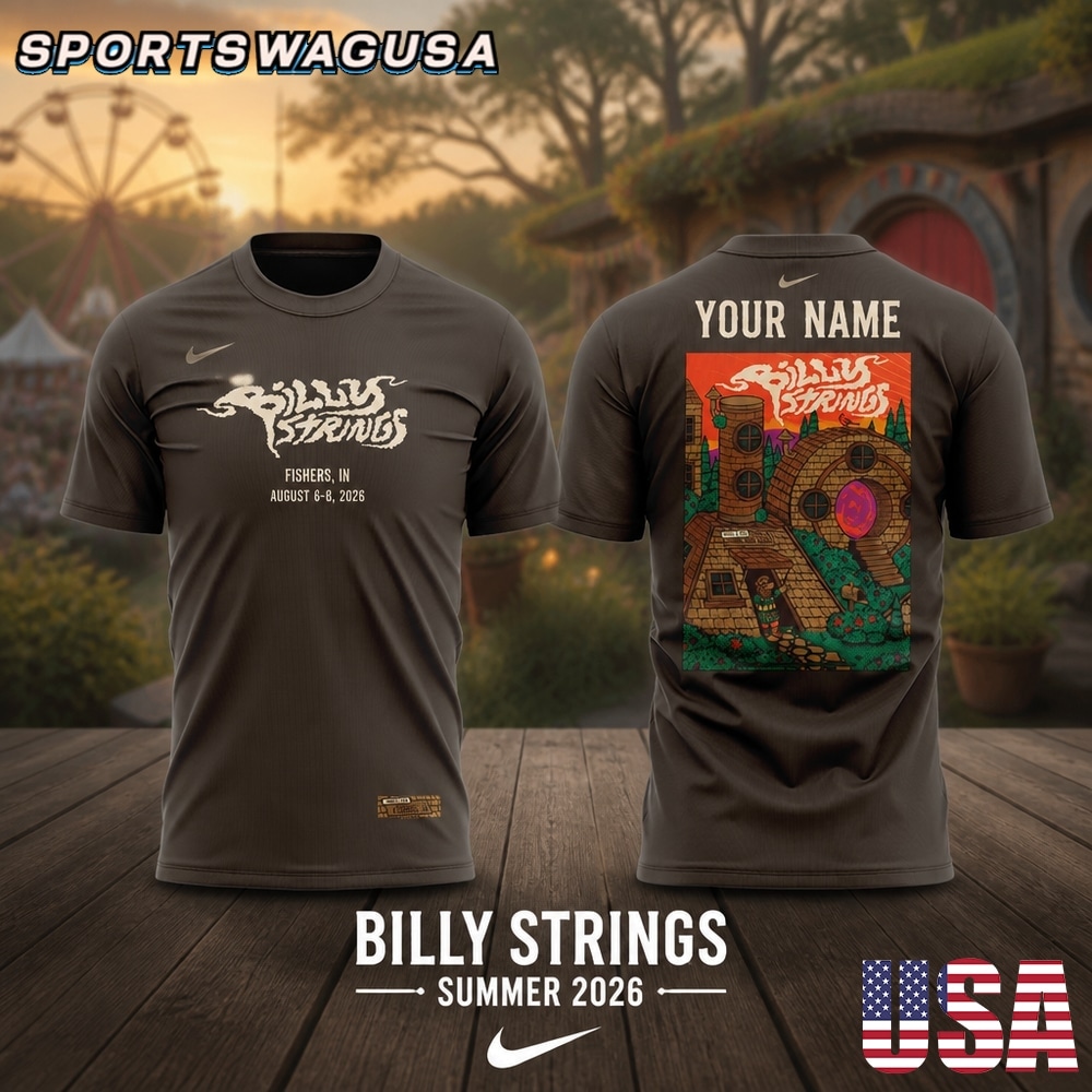 Billy Strings Summer 2026 Tour T Shirt, Country Music Concert Shirt