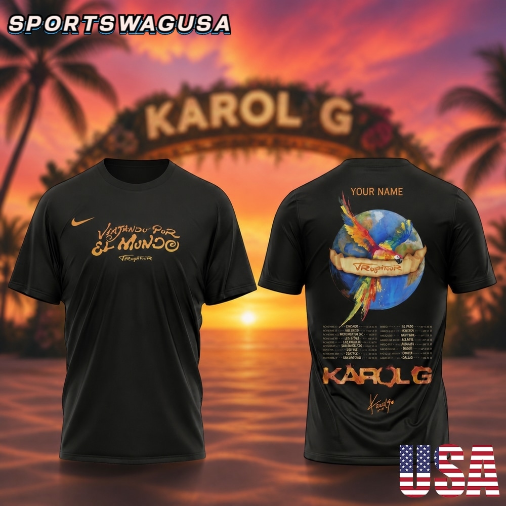 Karol G Mañana Será Bonito T Shirt, Karol G Tour Shirt, Latin Music Concert Merch