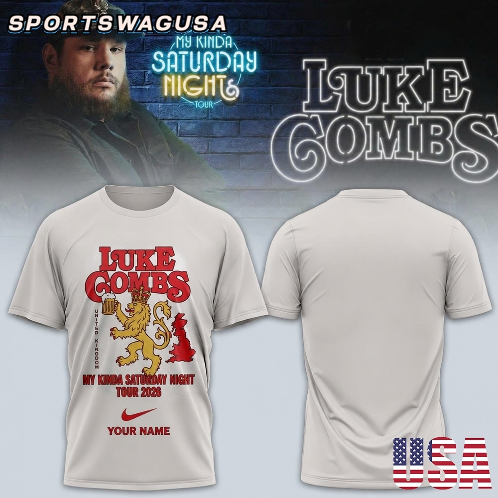 Luke Combs 2026 Tour T Shirt, Country Music Concert Shirt, Fan Shirt