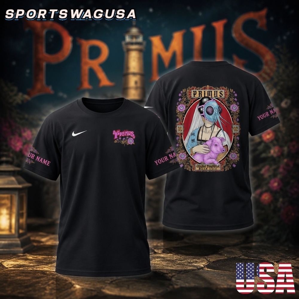 Primus 2026 Tour T Shirt, Rock Band Concert Shirt