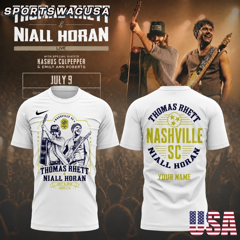 Thomas Rhett Niall Horan 2026 Tour T Shirt, Country Music Shirt