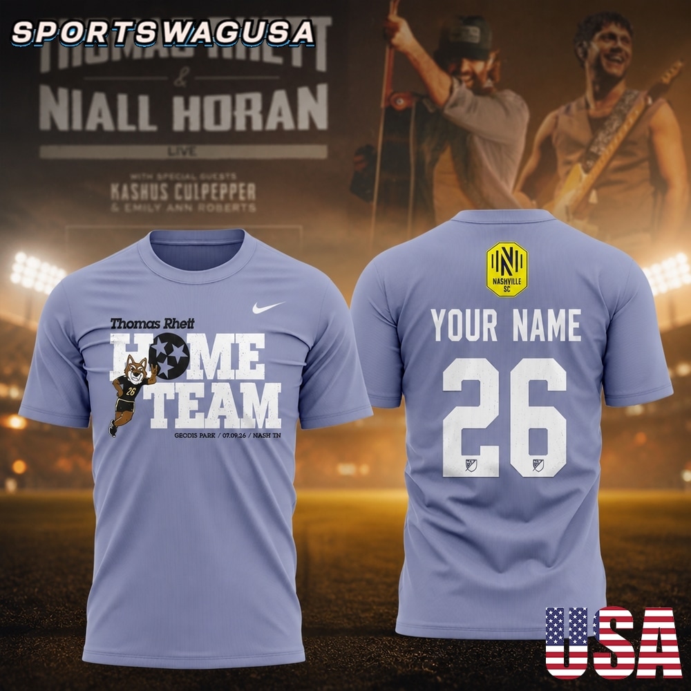 Thomas Rhett & Niall Horan Tour T Shirt, Country Concert Shirt, Custom Name Number Tee