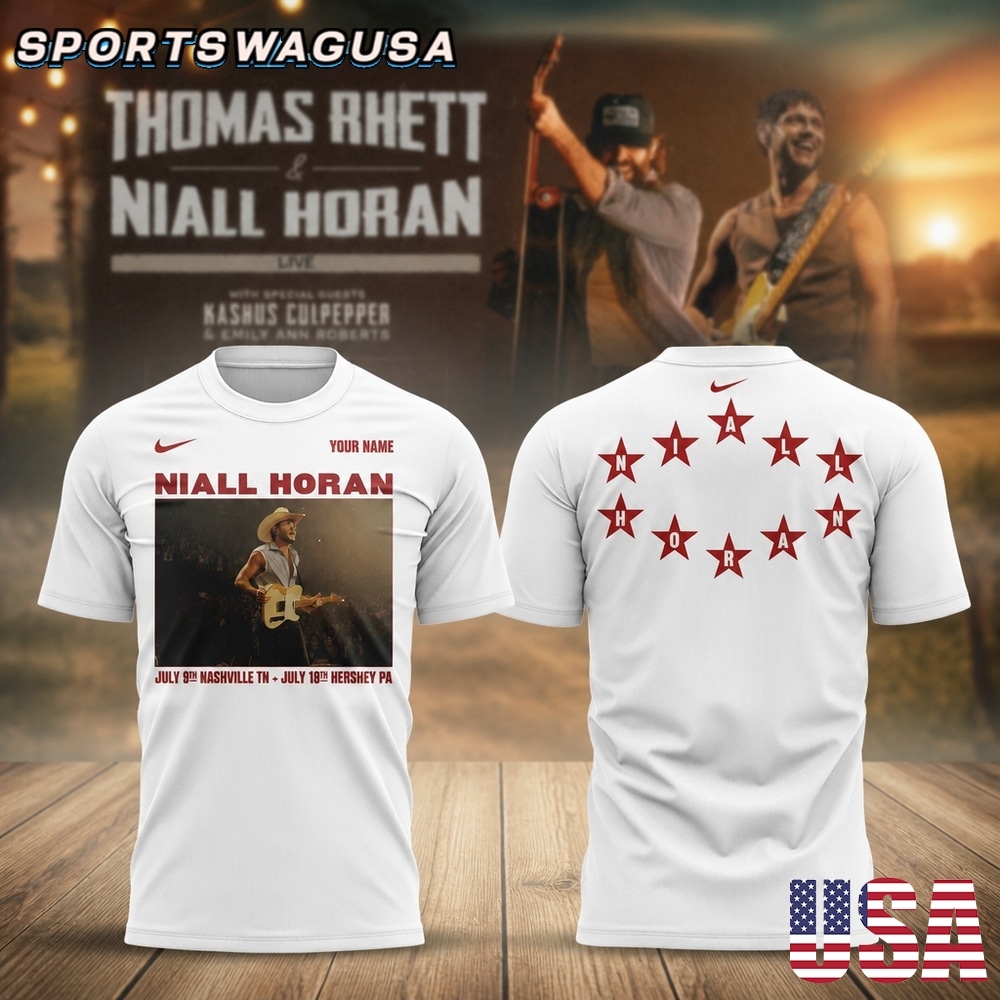 Thomas Rhett & Niall Horan Tour T Shirt, Country Pop Concert Shirt, Music Tour Merch