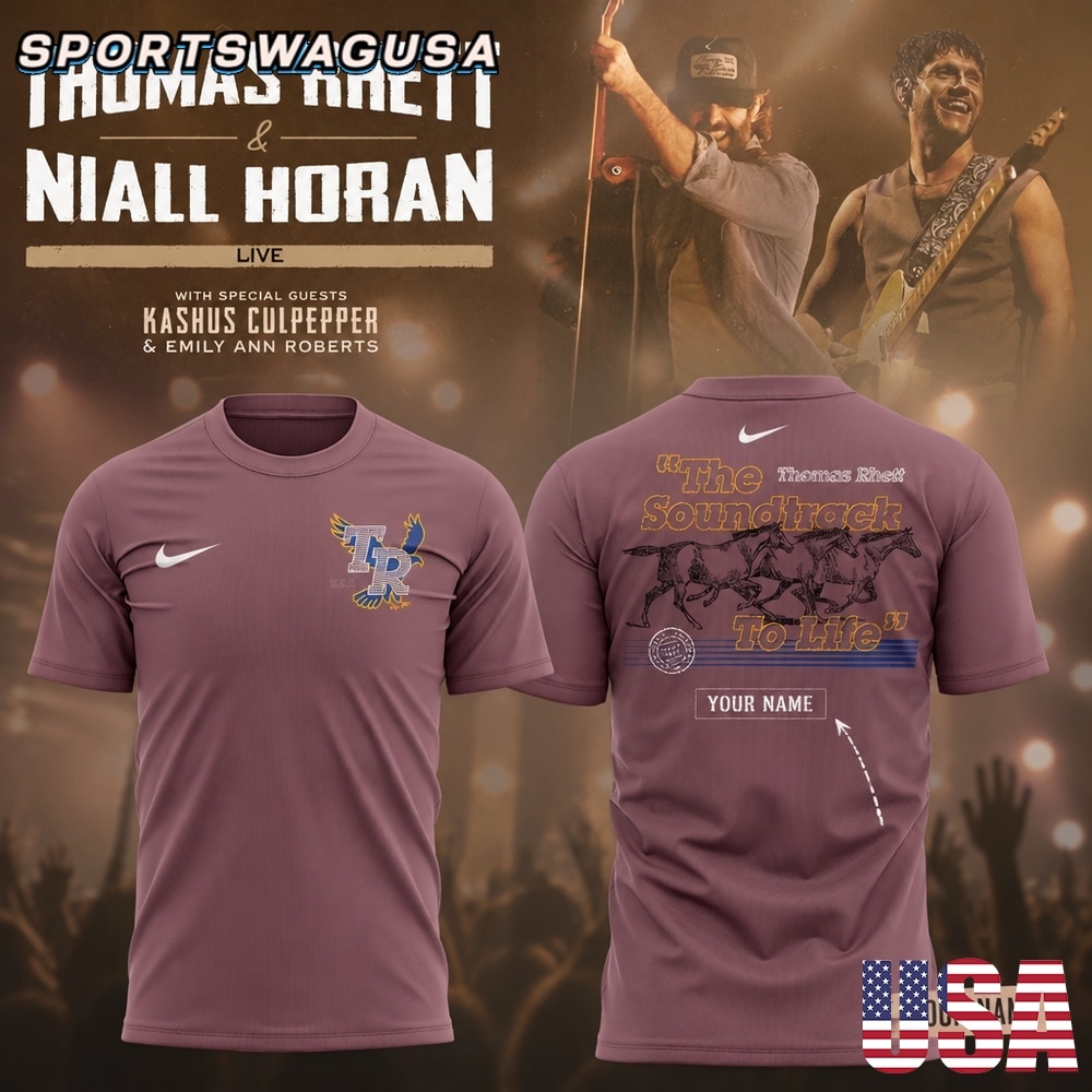 Thomas Rhett Soundtrack To Life Tour 2026 Personalized T Shirt