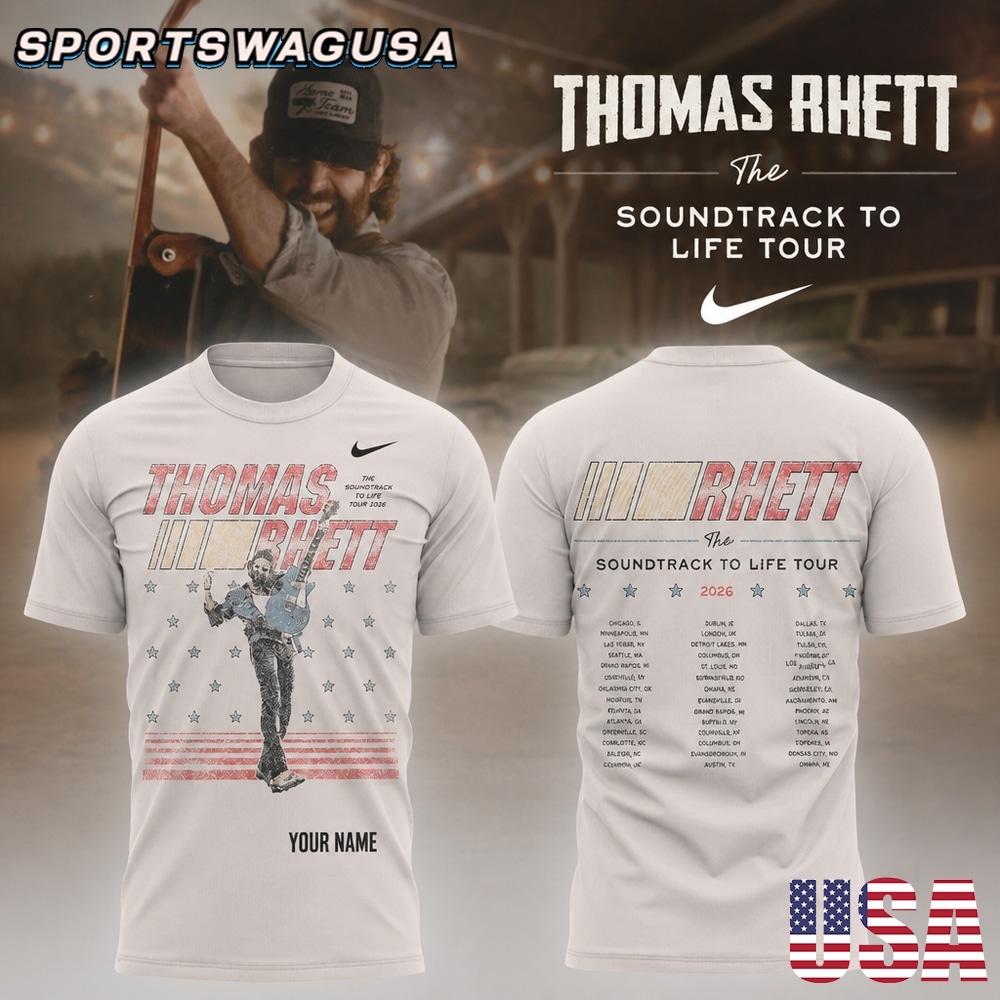 Thomas Rhett Soundtrack To Life Tour T Shirt, Country Music Shirt