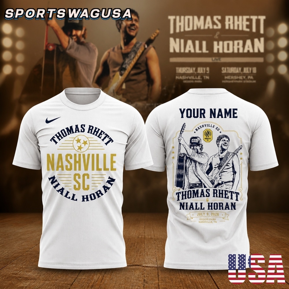 Thomas Rhett The Soundtrack To Life Tour 2026 Personalized Jersey – London England Custom Name Shirt