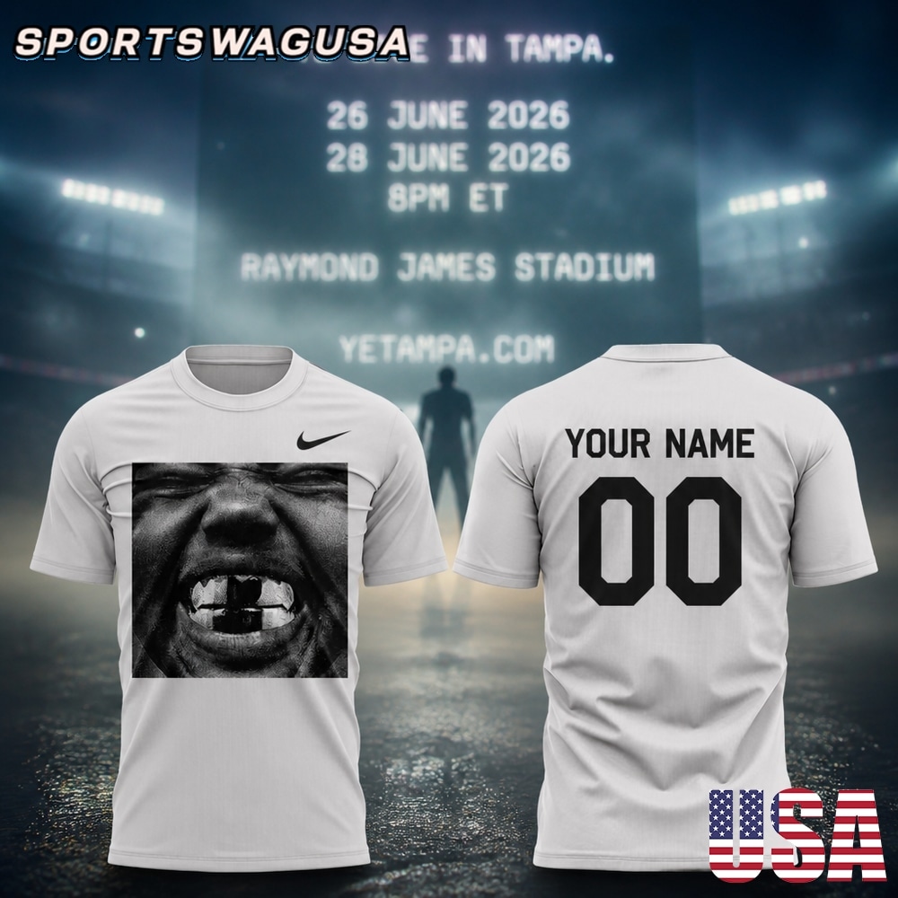 Ye Tampa 2026 Personalized T Shirt, Custom Name 00 Concert Tee